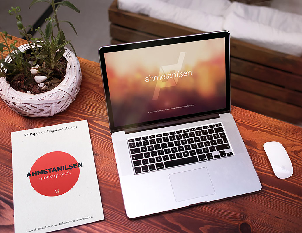 Download Bundle of MacBook Pro Mockups - Mockup Love