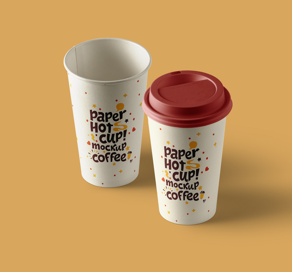 Download Coffee Paper Cup PSD Mockup - Mockup Love