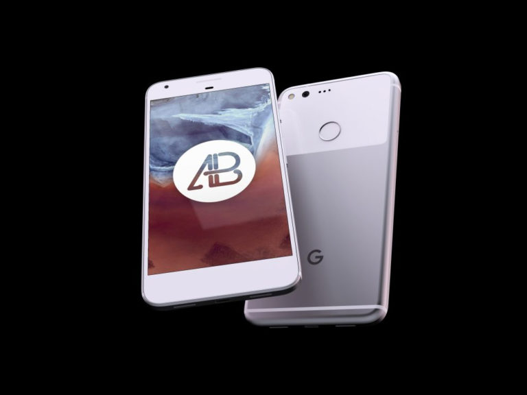 Floating Google Pixel Mockup Mockup Love