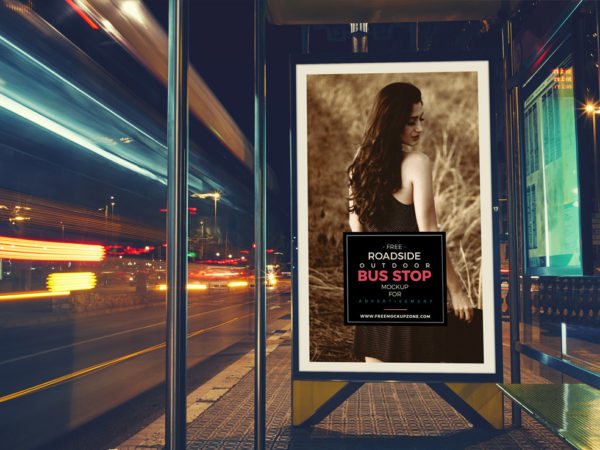 Roadside Bus Stop Billboard Mockup  mockup, free mockup, psd mockup, mockup psd, free psd, psd, download mockup, mockup download, photoshop mockup, mock-up, free mock-up, mock-up psd, mockup template, free mockup psd, presentation mockup, branding mockup, free psd mockup