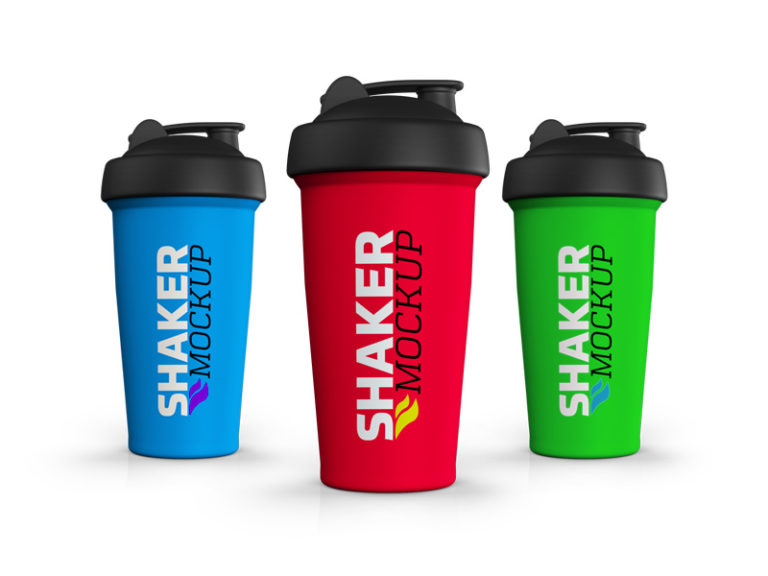 Download Protein Shaker Sports Bottles PSD Mockup - Mockup Love