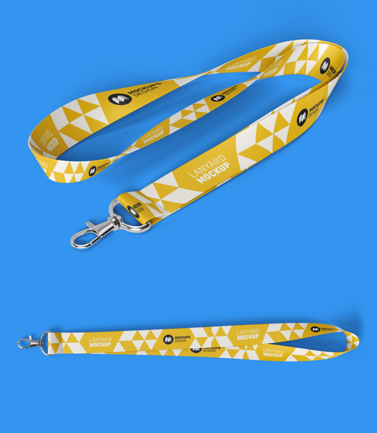 Lanyard Branding PSD Mockup - Mockup Love