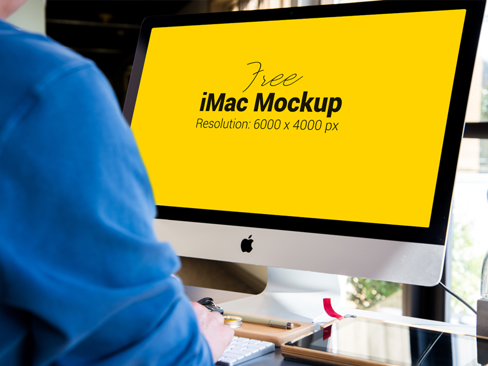 Apple iMac Mockup PSD  mockup, free mockup, psd mockup, mockup psd, free psd, psd, download mockup, mockup download, photoshop mockup, mock-up, free mock-up, mock-up psd, mockup template, free mockup psd, presentation mockup, branding mockup, free psd mockup