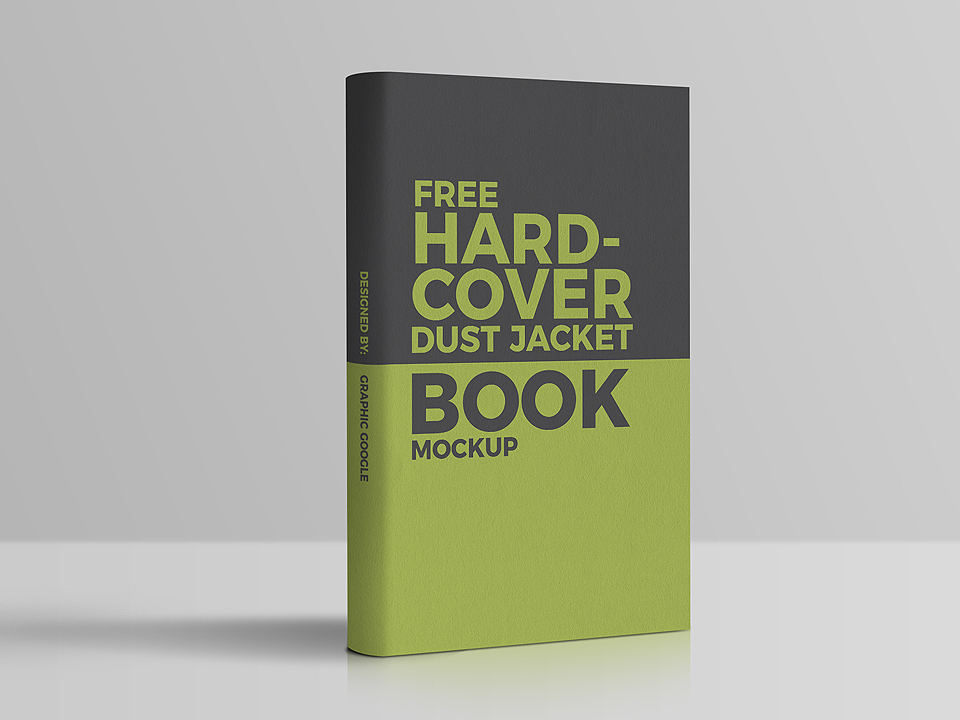 Front Hardcover Book Mockup PSD