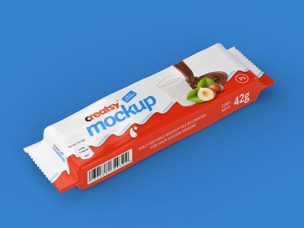 Download Chocolate Bar Package Mockup Bundle Mockup Love