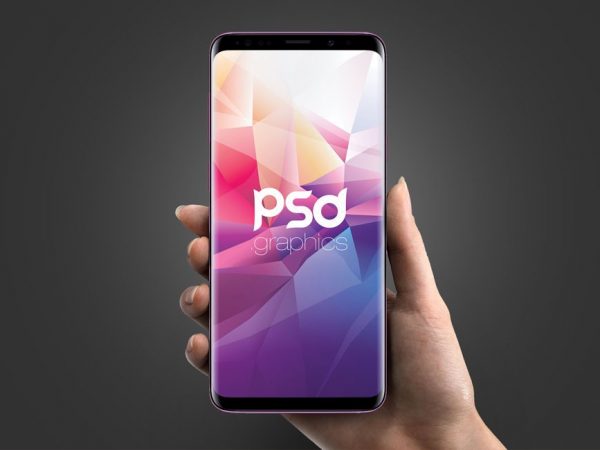 Galaxy S9 in Hand Mockup  mockup, free mockup, psd mockup, mockup psd, free psd, psd, download mockup, mockup download, photoshop mockup, mock-up, free mock-up, mock-up psd, mockup template, free mockup psd, presentation mockup, branding mockup, free psd mockup