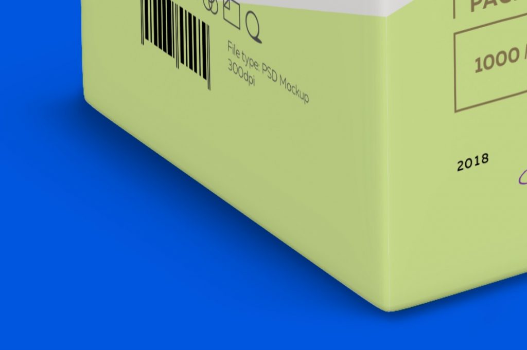 Carton Tetra Pack Packaging Mockup - Mockup Love