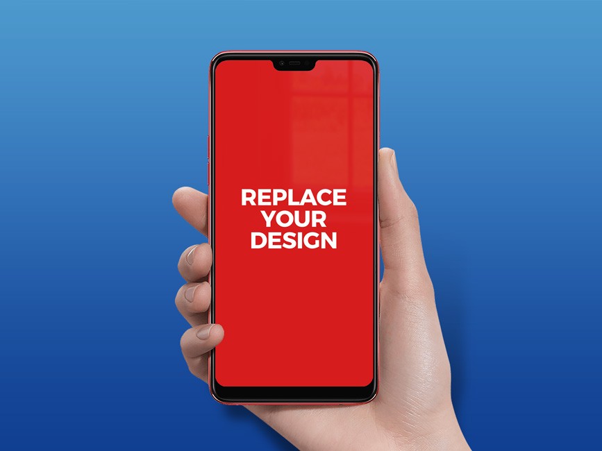 Download Phone With Notch Mockup Mockup Love