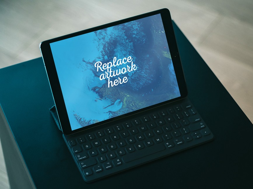 Download Ipad Pro With Keyboard Mockup Mockup Love