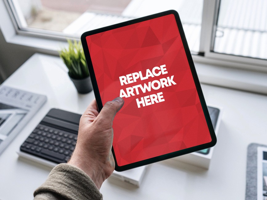 Male Holding New iPad Pro Mockup  mockup, free mockup, psd mockup, mockup psd, free psd, psd, download mockup, mockup download, photoshop mockup, mock-up, free mock-up, mock-up psd, mockup template, free mockup psd, presentation mockup, branding mockup, free psd mockup