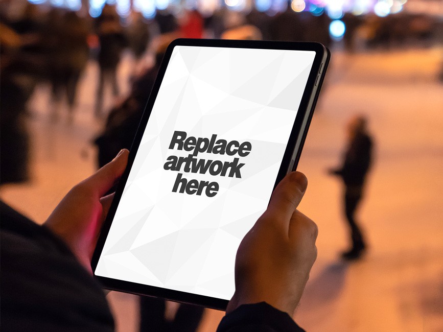 Download New Ipad Pro In Hand Mockup Mockup Love