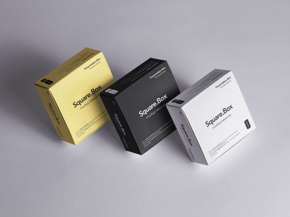 Multiple Box Packaging Mockup Mockup Love