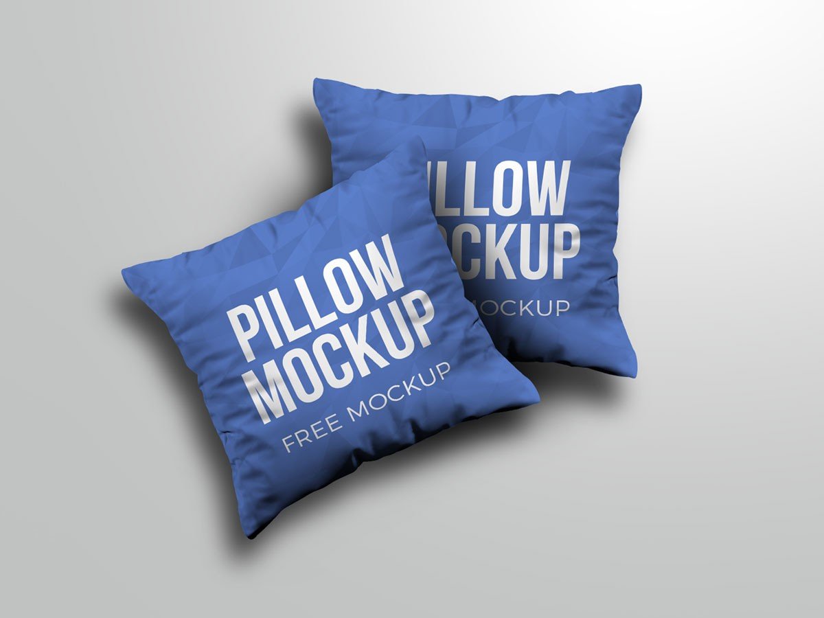 Multiple Square Pillow Mockup Multiple Square Pillow Mockup