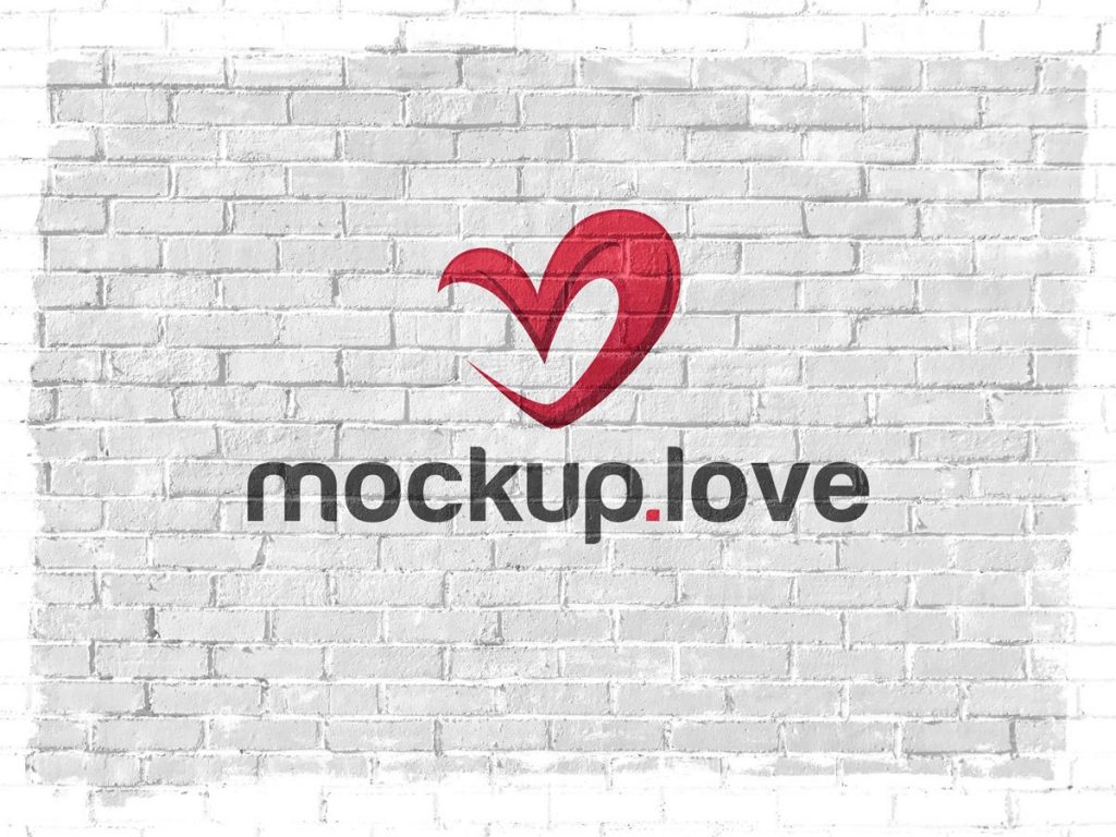 Wall Graffiti Mockup - Mockup Love