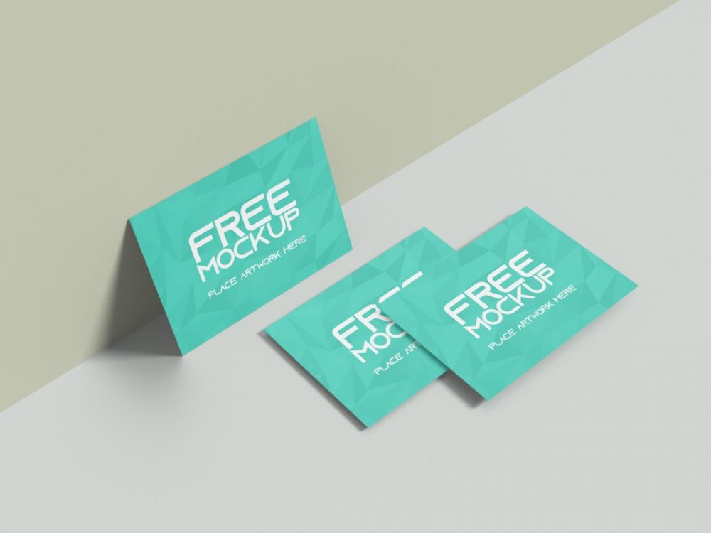 Perspective Post Card Mockup - Mockup Love